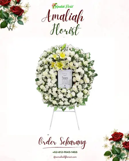 Krans Bunga Duka Sirap