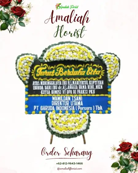 Papan Bunga Duka Sirap